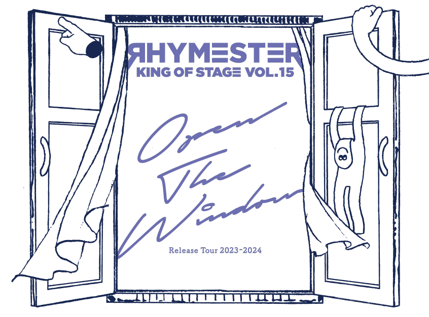 RHYMESTER King of Stage Vol. 15 Open The Window Release Tour 2023-2024 Presented by NISHIHARA SHOKAI